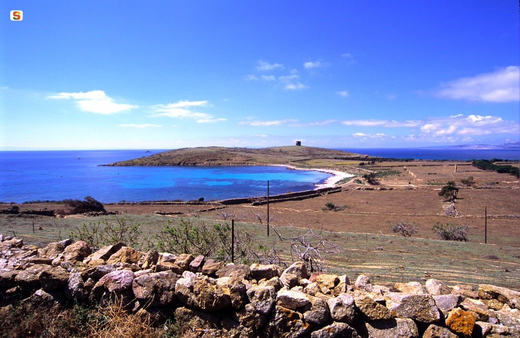 Cala Barche Napoletane (Lu Caroni) con Torre Trabuccato
