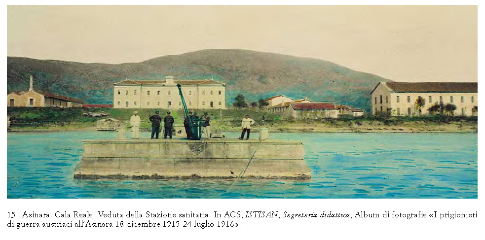 Stazione sanitaria a Cala Reale